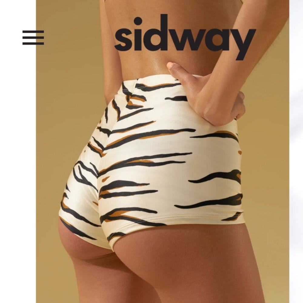 Sidway Swim Cheryl Short - Le Tigre in Medium